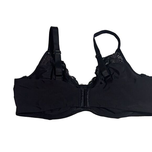 Wacoal Lace Impression Black Underwire Bra 855257 42D - Picture 3 of 6
